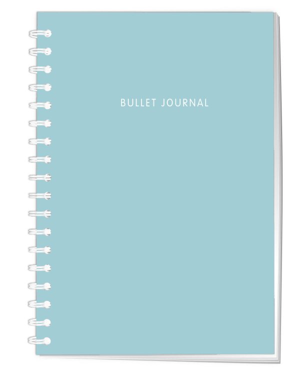 Блокнот в точку: Bullet Journal бирюзовый, 144 c., пружина