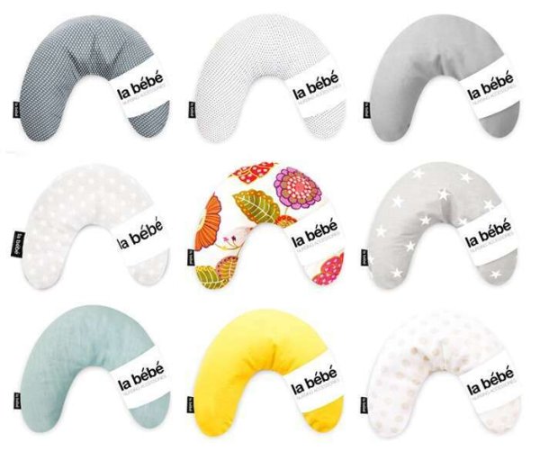 La Bebe™ Mimi Memory Foam Pillow Art.4489 Random color Atbalsta pakaviņš spilventiņš 19x46cm ceļojumiem