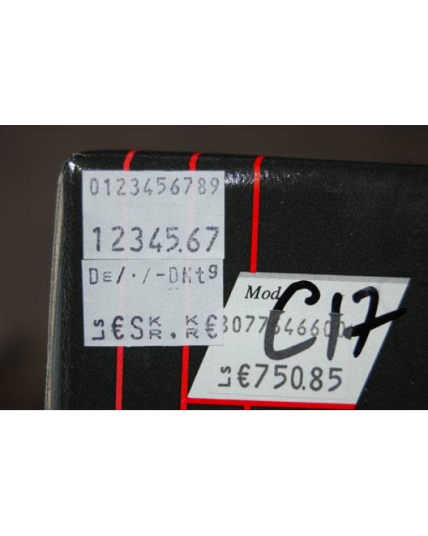 Маркировка пистолета - C17