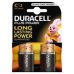 Батарейки  Duracell Plus C-b2/LR14  (в блистере 2 шт.)