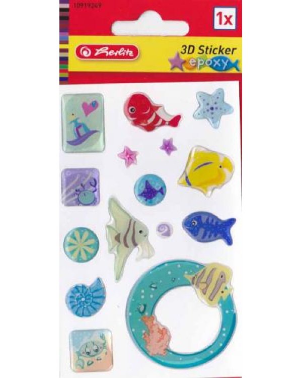 Наклейки - 3D эпоксидная I.