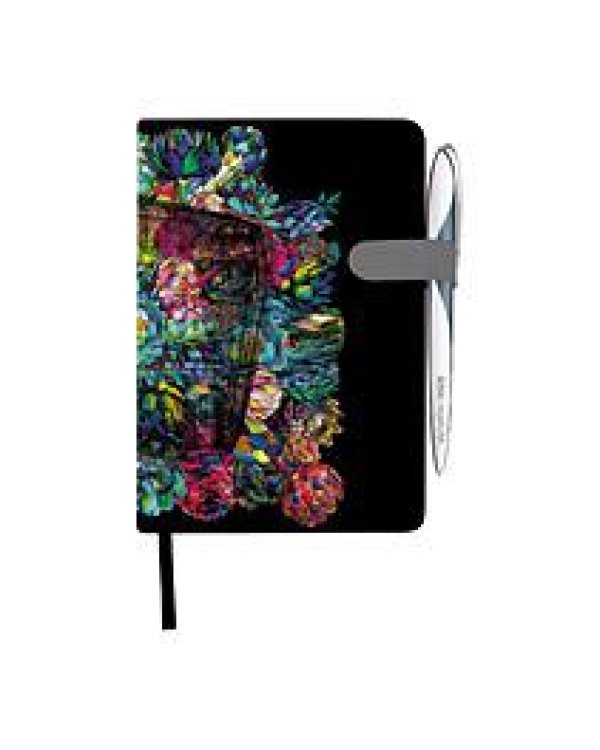 Блок А5 / 96 līn.ar magnētu.Melnas цветов