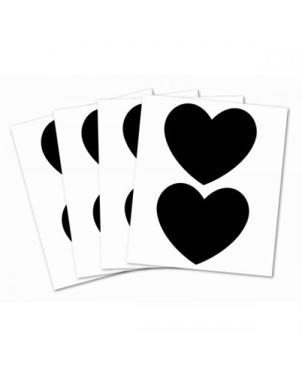 Наклейки мелка доски -Heart 8gb
