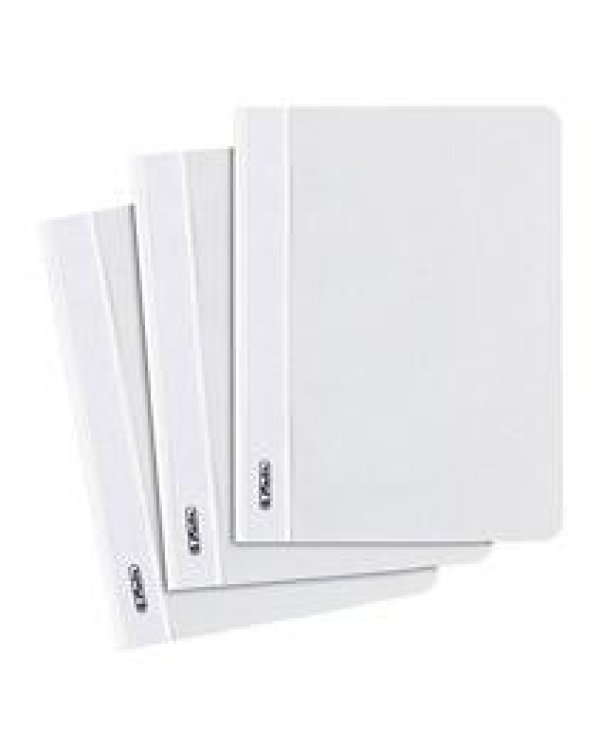 Папка скоросшиватель PP A5 - белая
