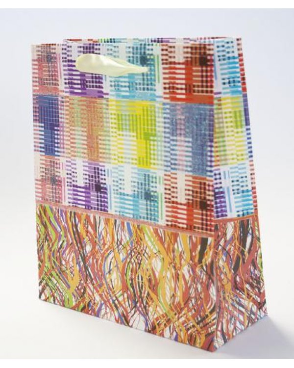 Подарочный пакет 20 24 см Блеск