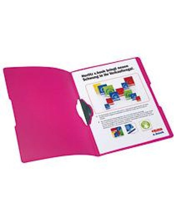 Папка A4 PP с зажимом Easy Organizer - зеленая