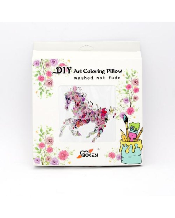 Декоративная наволочка с цветами