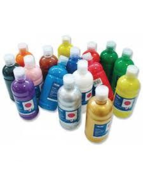 Гуашь краска 500мл зеленый Милан