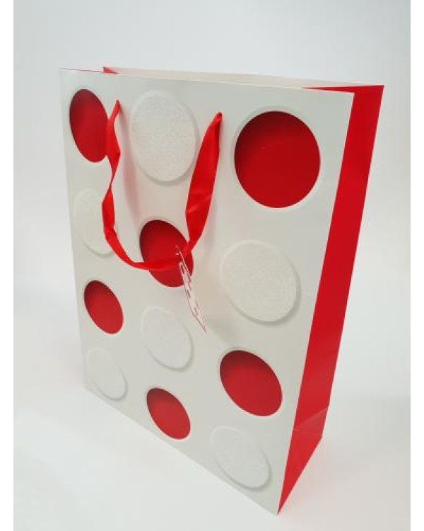 Подарочный мешок 26 32 см кругов 8231