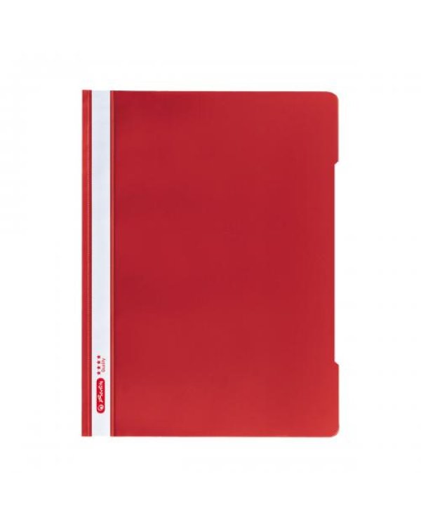Папка скоросшиватель Herlitz A4 - красная