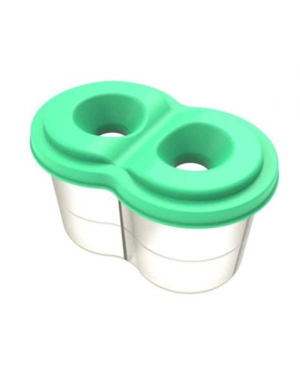 Баночка  Луч  для  полоскания 2-х кисточек 