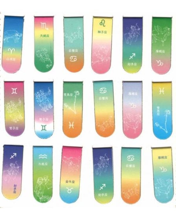 Магнитная  закладка - Гороскоп -  1 шт. 