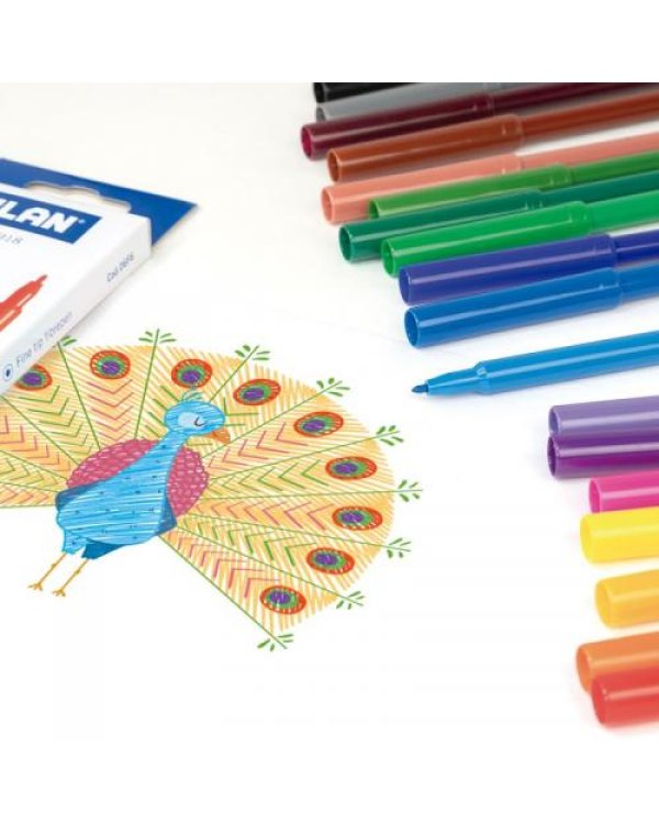 Flomasteri  Milan 2mm