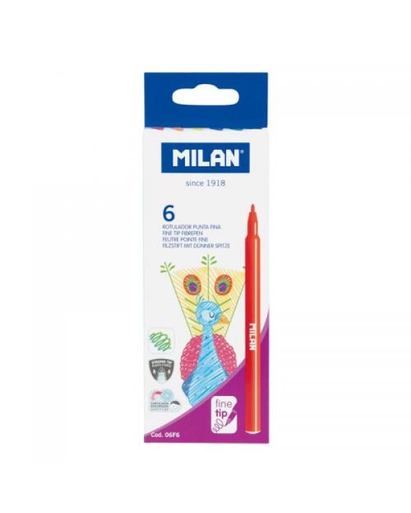 Flomasteri  Milan 2mm