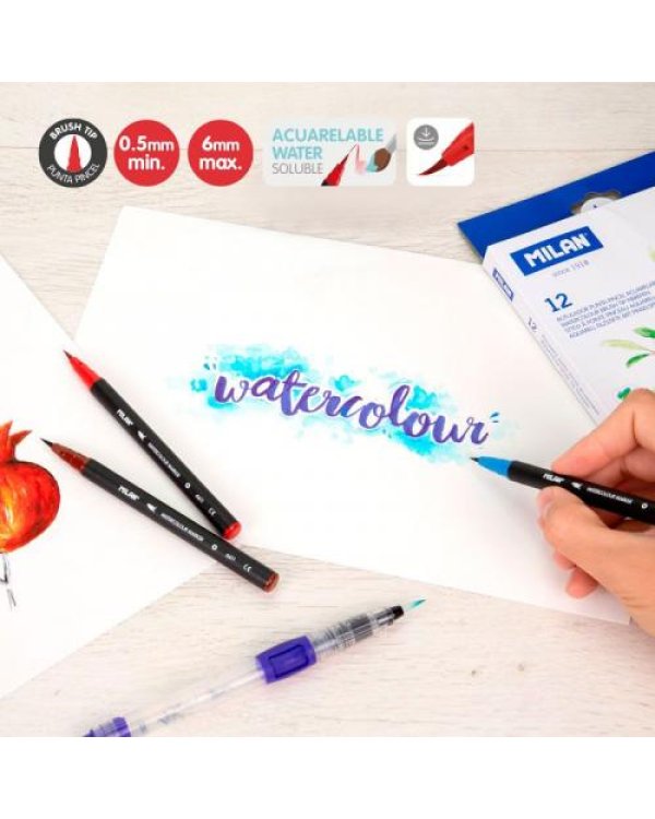 Flomasteri 12kr Milan otas tipa