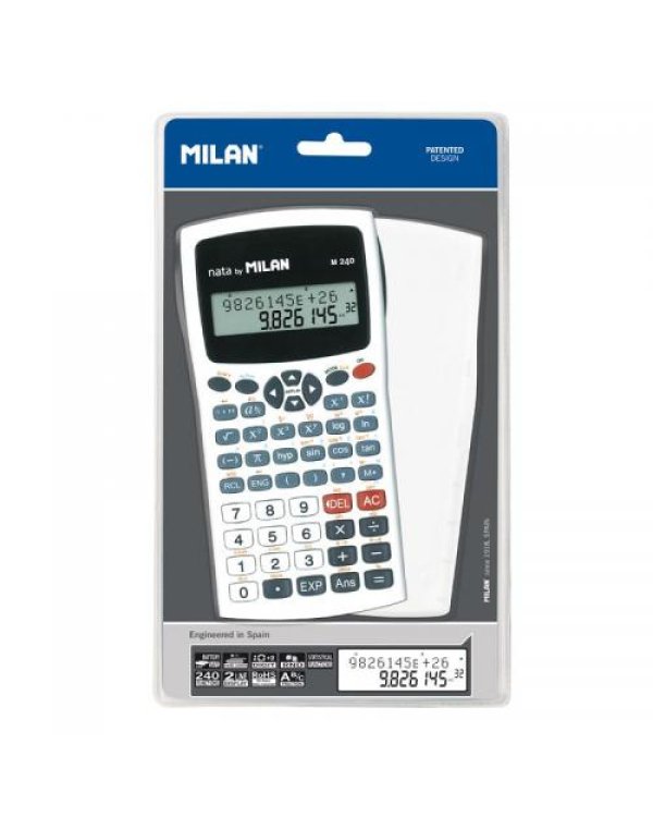 Kalkulātors zinātniskais Milan M240 balts