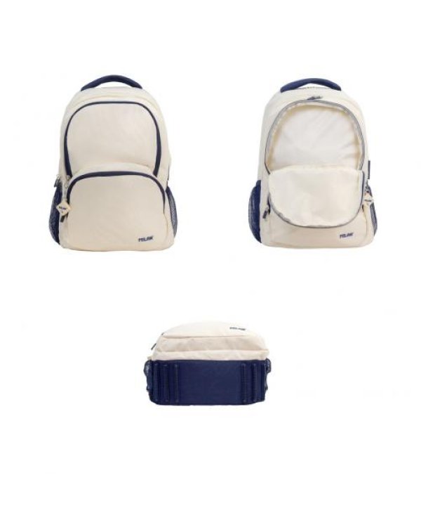 Mugursoma Milan balta  25l