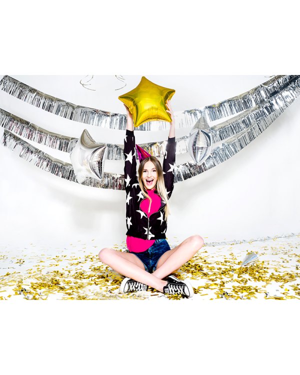 Holographic party hats, mix, 16cm (1 pkt / 20 pc.)