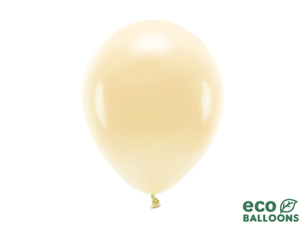 Eco Balloons 26cm pastel, light peach (1 pkt / 100 pc.)