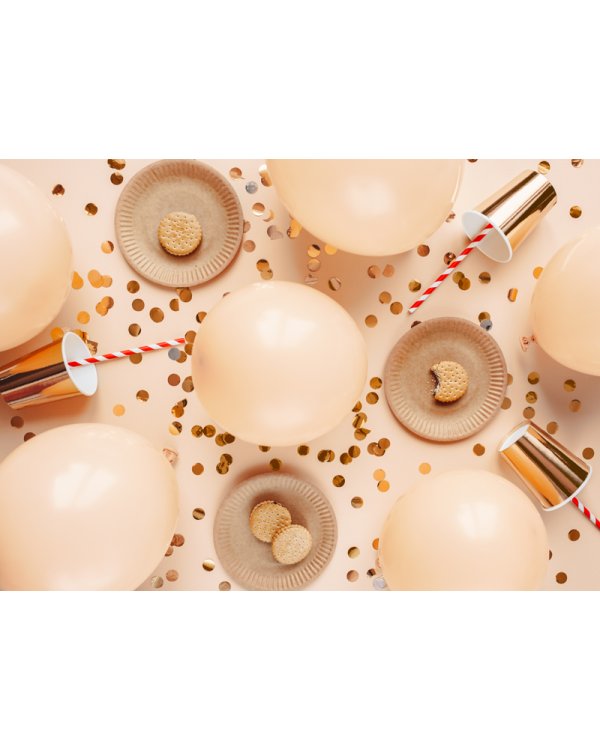Eco Balloons 30cm pastel, peach (1 pkt / 100 pc.)