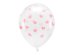 Eco Balloons 33 cm, Hearts, Crystal Clear (1 pkt / 6 pc.)