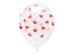 Eco Balloons 33 cm, Hearts, Crystal Clear (1 pkt / 6 pc.)