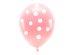 Pastel Eco Balloons 33 cm, Dots, light pink (1 pkt / 6 pc.)