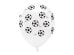 Pastel Eco Balloons 33 cm, Footballs (1 pkt / 6 pc.)