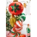 Foil balloon Christmas Bauble, 45x45cm, mix
