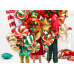 Foil balloon Christmas Bauble, 45x45cm, mix