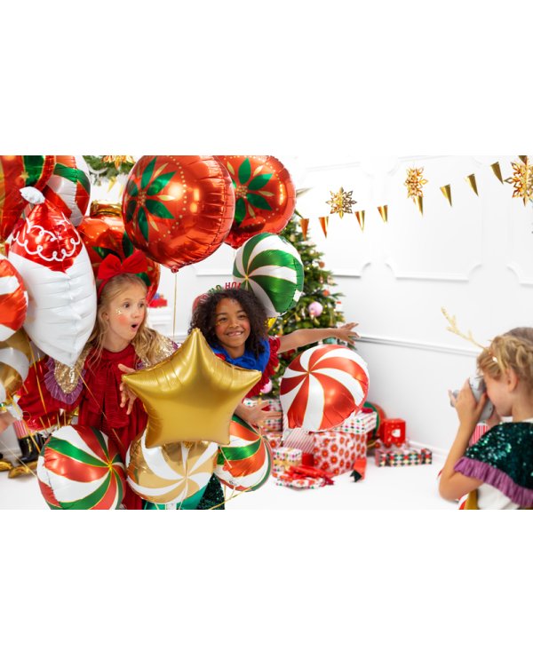 Foil balloon Christmas Bauble, 45x45cm, mix