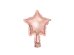 Foil balloons Stars, 12cm, rose gold (1 pkt / 25 pc.)