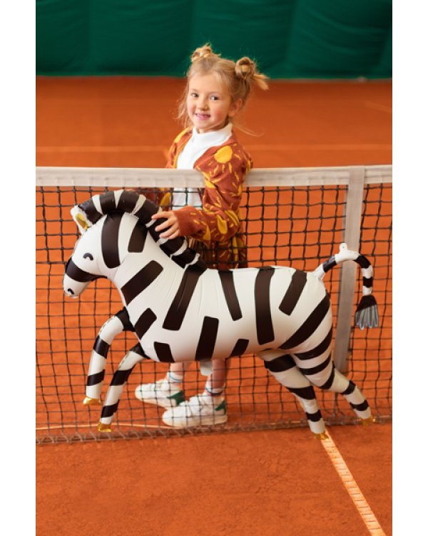 Foil balloons Zebra, 115x85 cm, mix