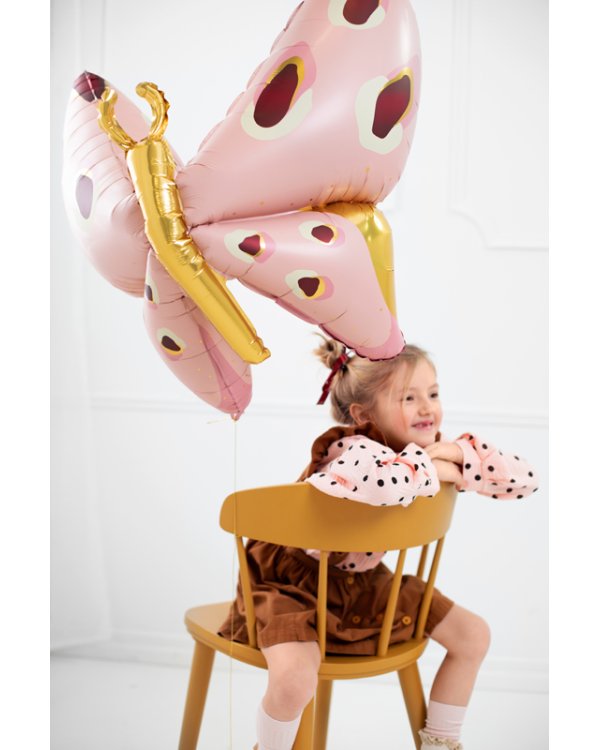 Foil balloons Butterfly, 120x87 cm, mix
