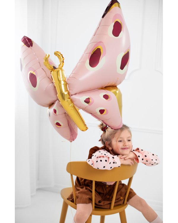 Foil balloons Butterfly, 120x87 cm, mix