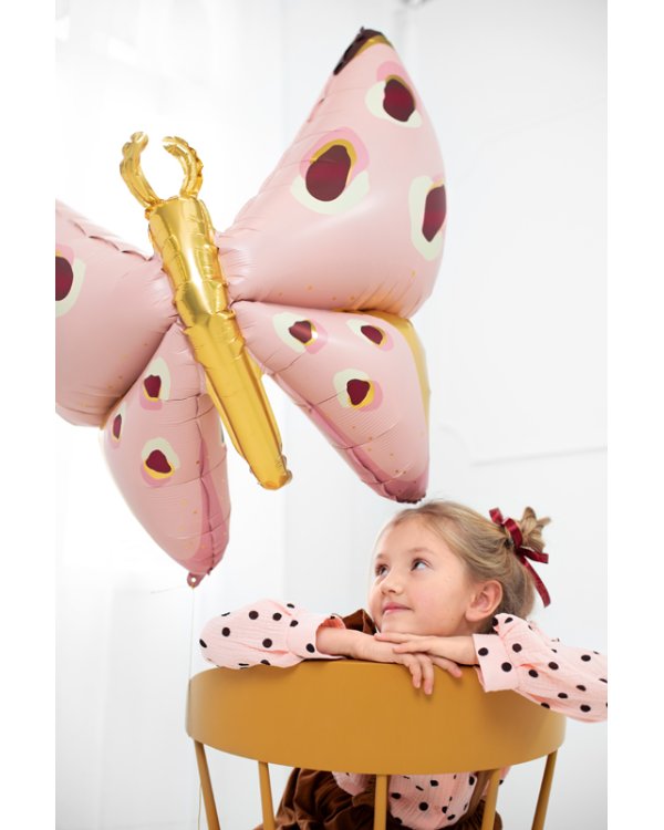 Foil balloons Butterfly, 120x87 cm, mix