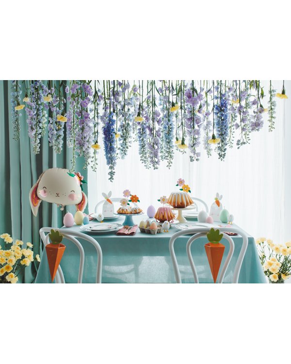 Foil balloons Rabbit, 65x55 cm, mix