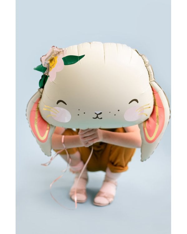 Foil balloons Rabbit, 65x55 cm, mix