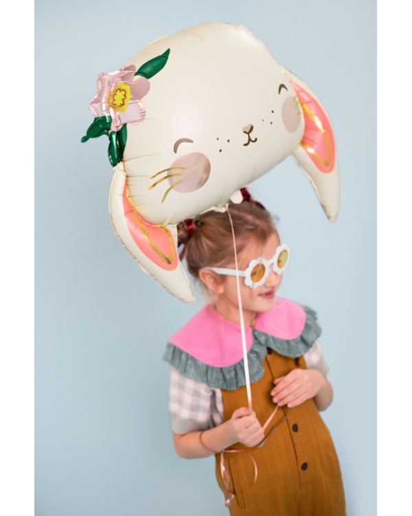 Foil balloons Rabbit, 65x55 cm, mix