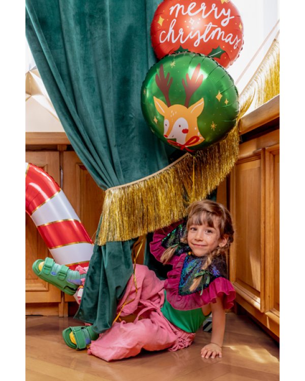 Foil balloon Reindeer, 45 cm, mix