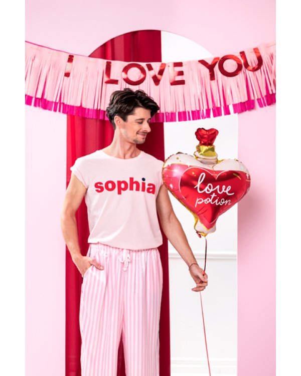 Foil balloon Love potion, 54x66 cm, mix