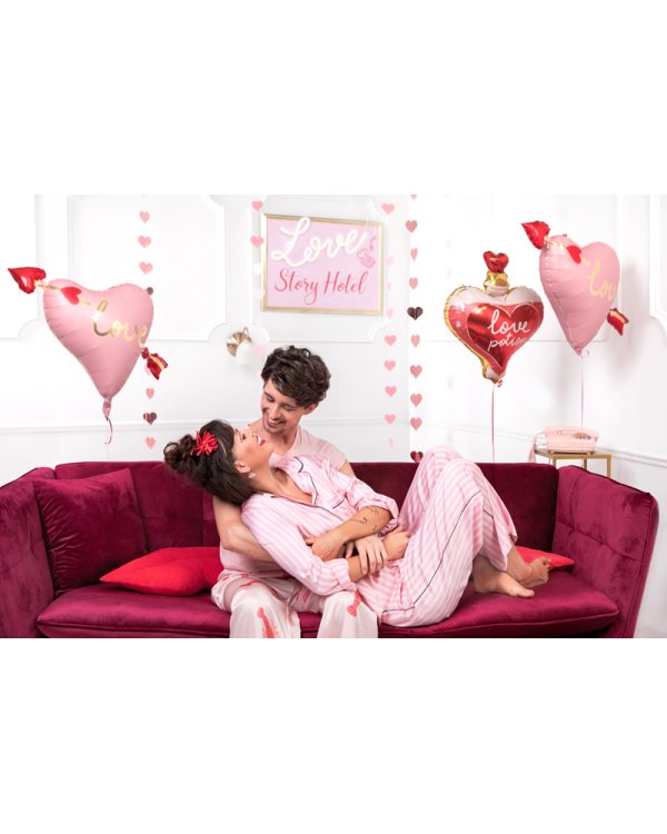 Foil balloon Love potion, 54x66 cm, mix