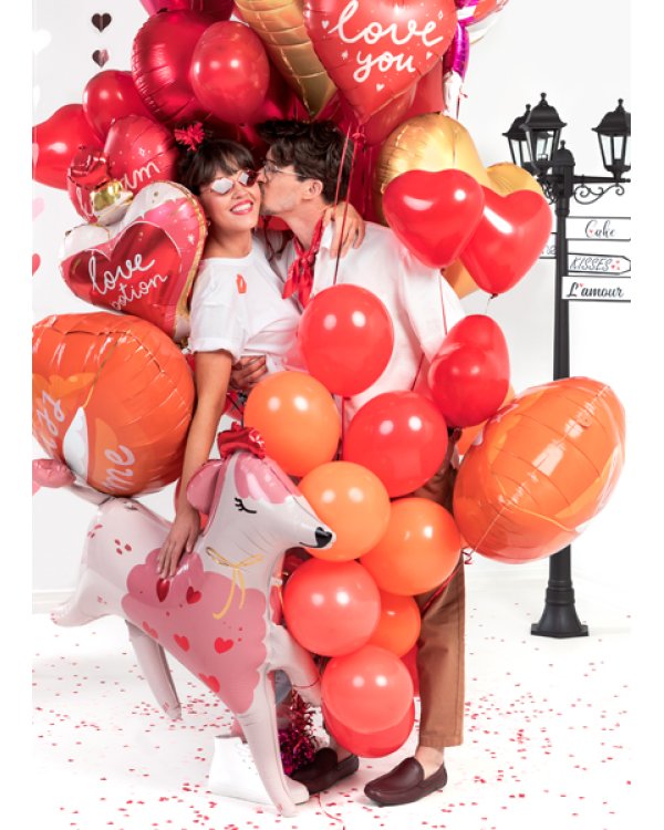 Foil balloon Love potion, 54x66 cm, mix