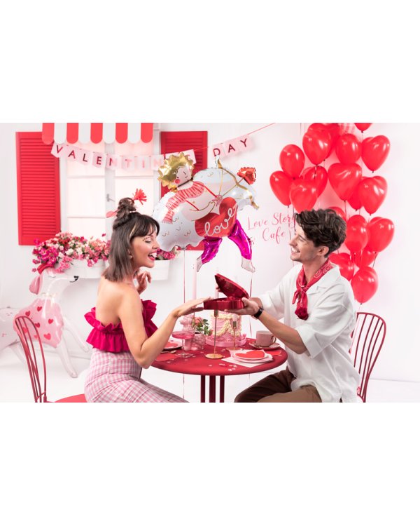 Foil balloon Cupid, 82x99 cm, mix