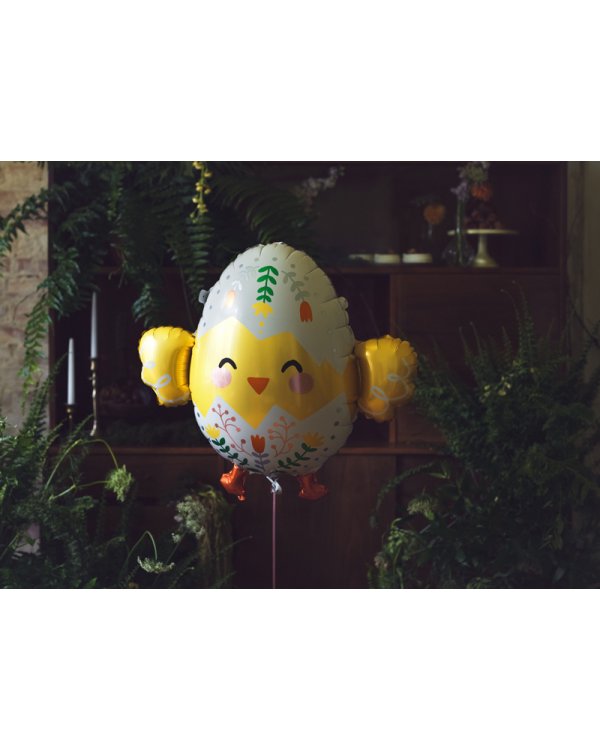 Foil balloon Chick, 78.5x64.5cm, mix