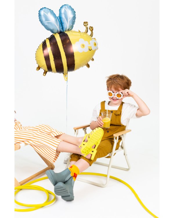 Foil balloon Bumblebee, 63.5x72 cm, mix
