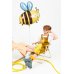 Foil balloon Bumblebee, 63.5x72 cm, mix