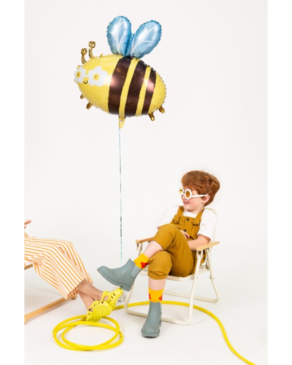 Foil balloon Bumblebee, 63.5x72 cm, mix