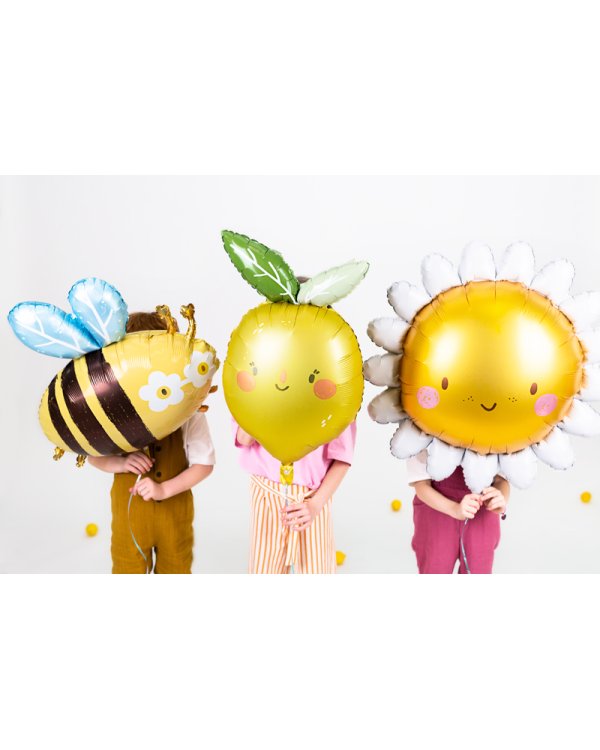 Foil balloon Bumblebee, 63.5x72 cm, mix