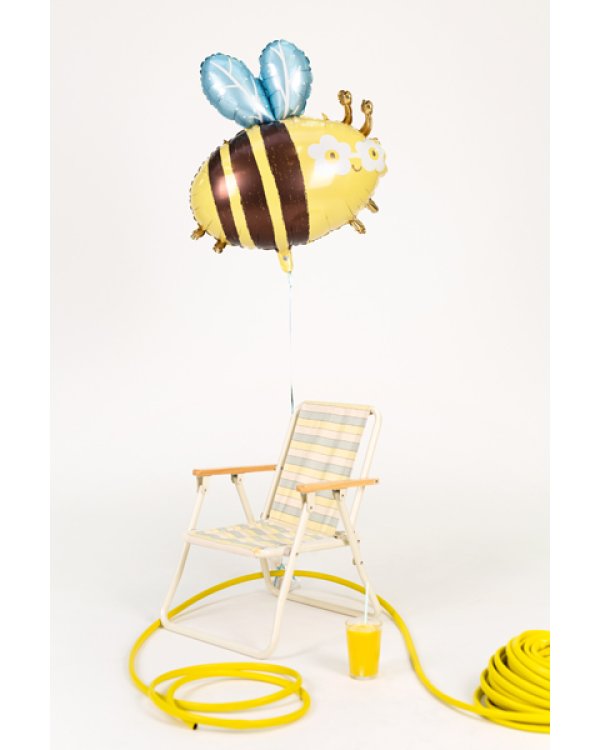 Foil balloon Bumblebee, 63.5x72 cm, mix